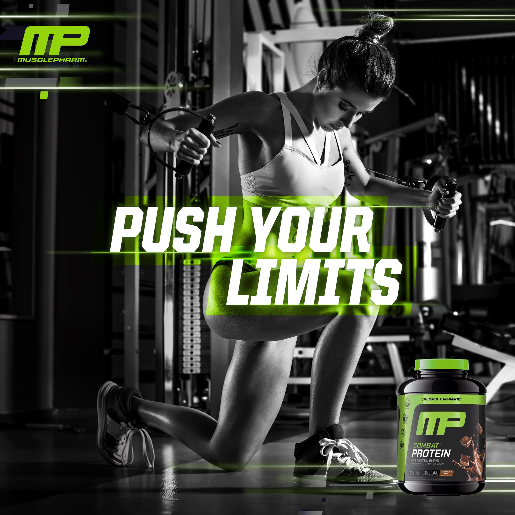 Amazon.com: MusclePharm Combat Protein Powder, Chocolate Milk